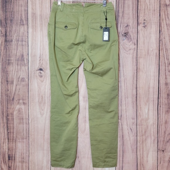 NWT rag & bone Green Moss Field High Rise
Chino Pants Size 23 (fits like 24) - Picture 10 of 16